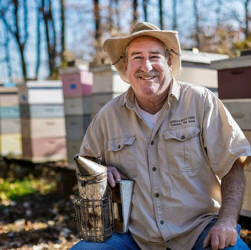 Hugh Pribell, Beekeeper & Owner of Birds & Bees Farm, Columbus NJ